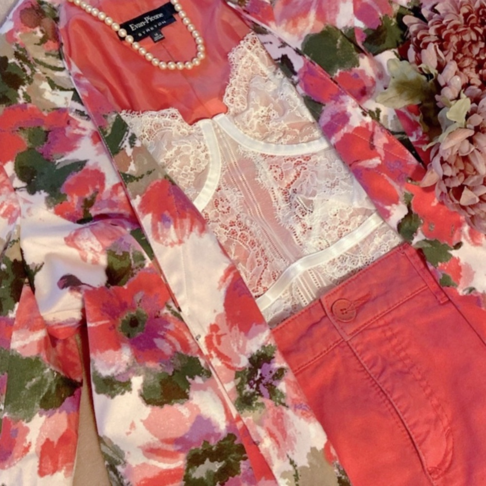 Floral Blazer